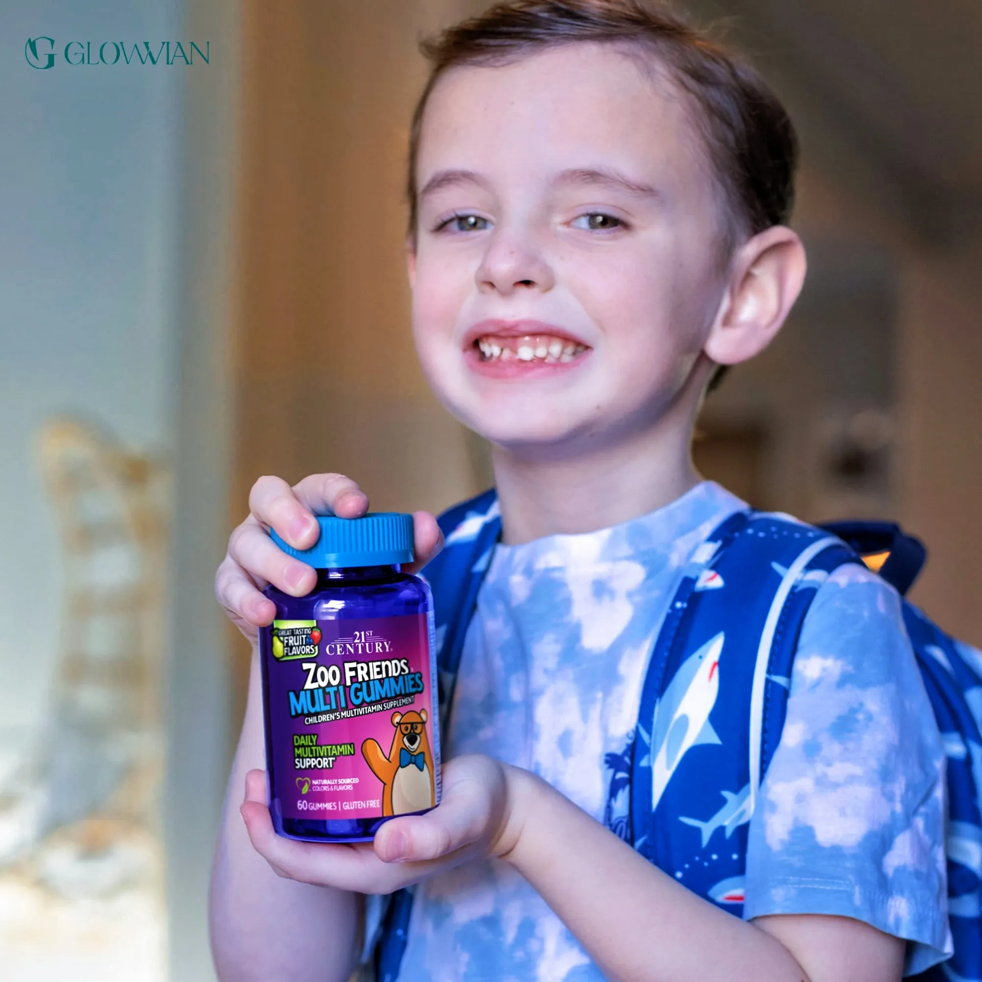 21st Century Zoo Friends Multi Gummies - 60 Count | Fun Animal Shapes for Kids Daily Nutrition - Image 3