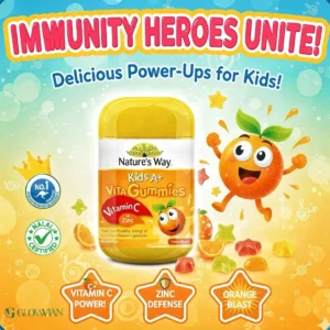 Nature’s Way Kids A+ VitaGummies Vitamin C & Zinc Gummies 60s