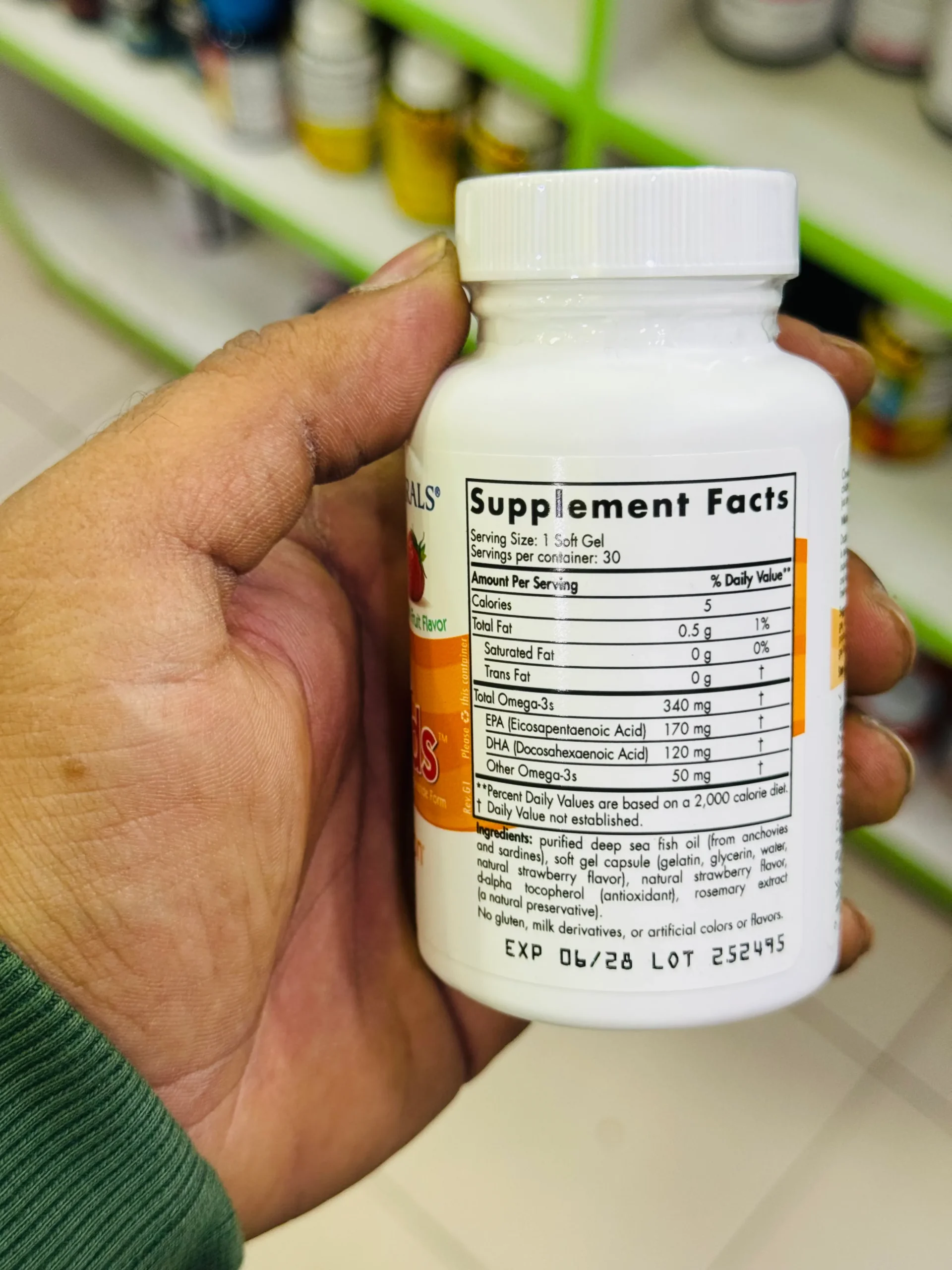 Nordic Naturals, Daily Omega Kids, 340mg Omega-3, for Children, with EPA and DHA, 30 Softgels - Image 3