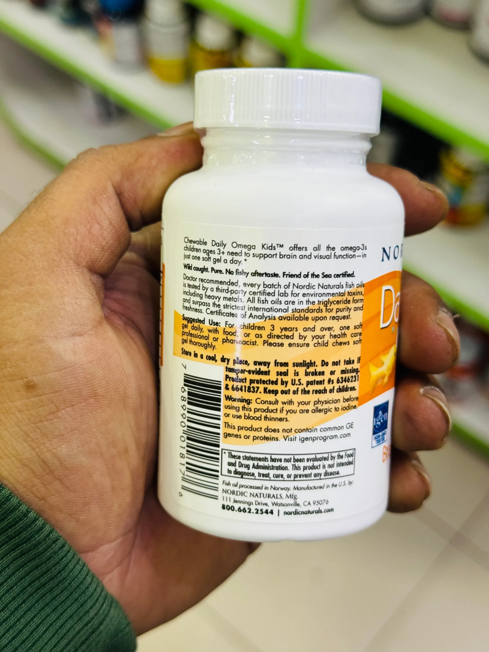 Nordic Naturals, Daily Omega Kids, 340mg Omega-3, for Children, with EPA and DHA, 30 Softgels - Image 2