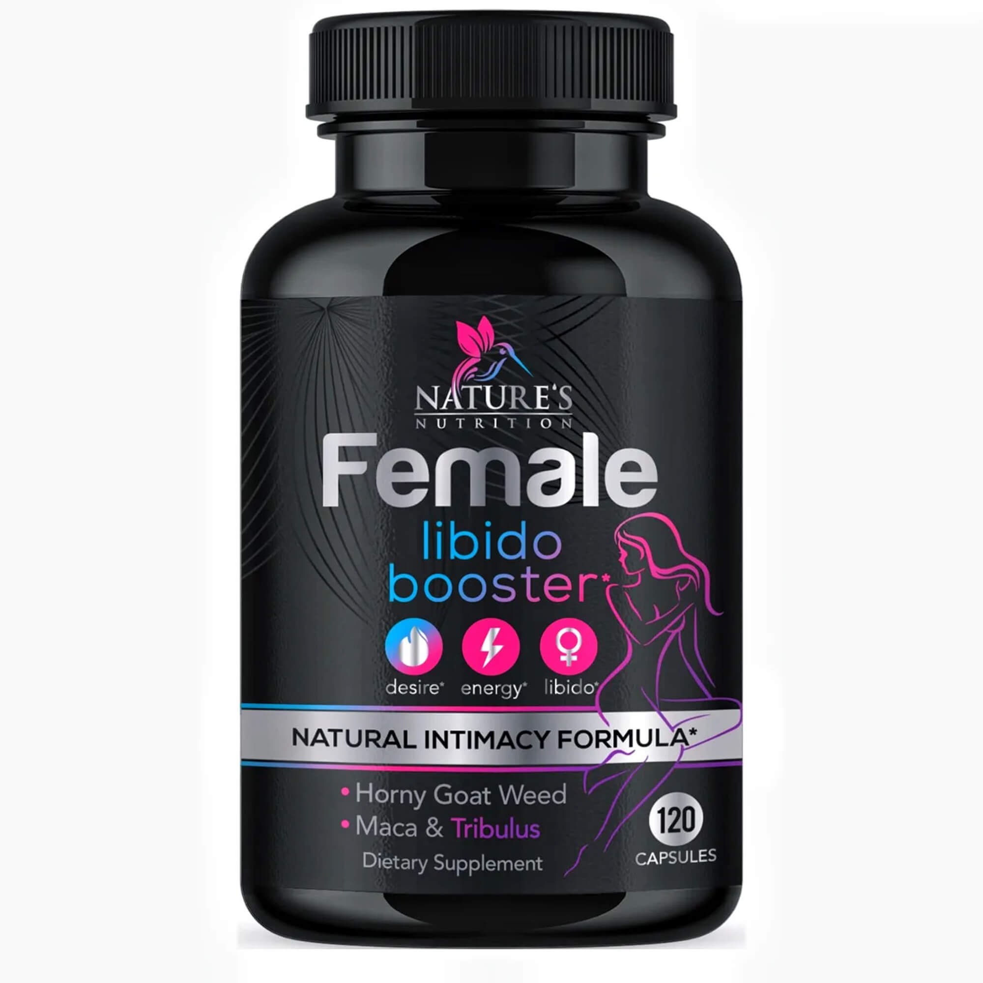 Nature's Nutrition Women Vitamins - Formula Supports Energy Excitement - 120 Capsules