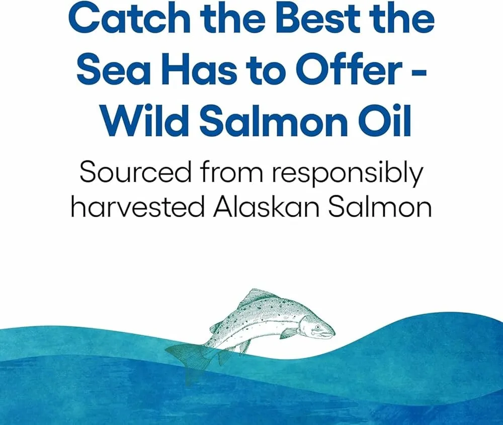 Natural Factors Wild Alaskan Salmon Oil, Supports Heart and Brain Health with Omega-3 -90 Softgels - Image 7