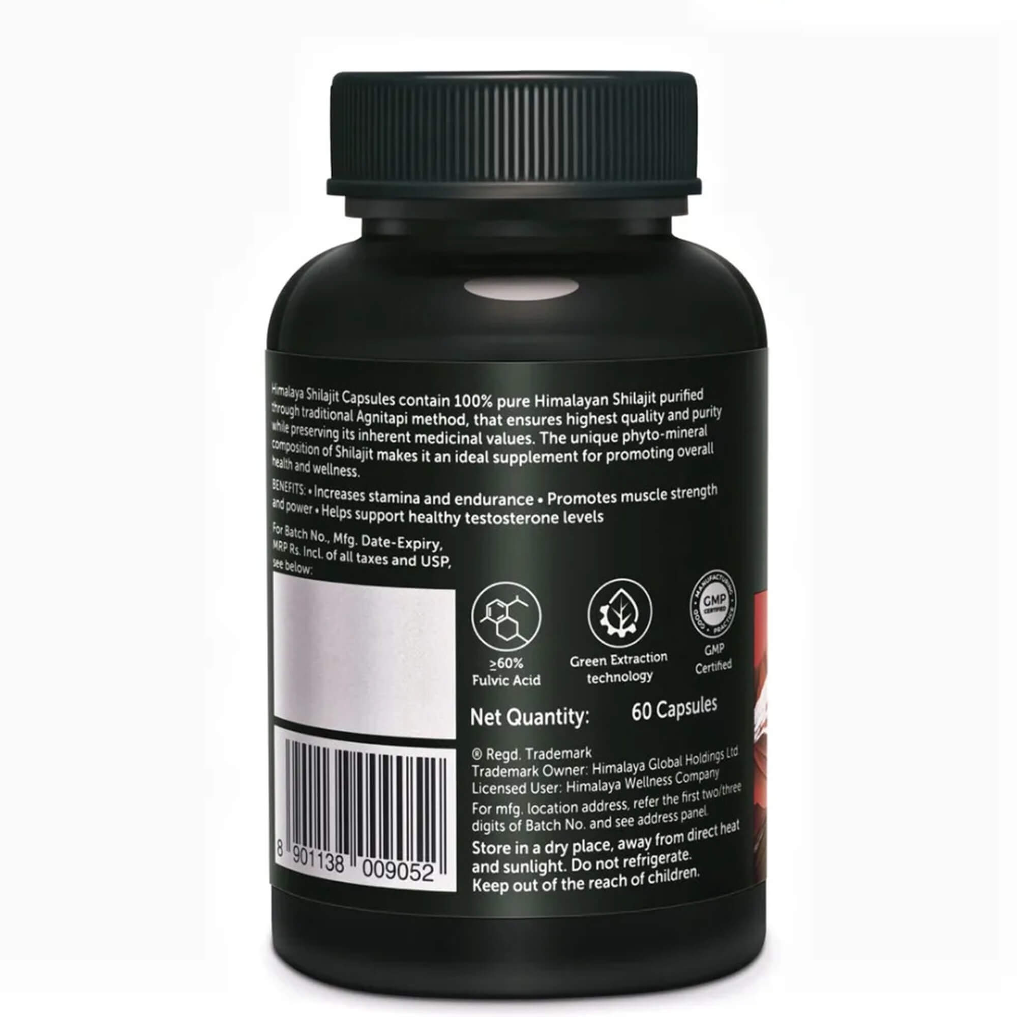 Himalaya Shilajit - 60 Capsules - Image 2