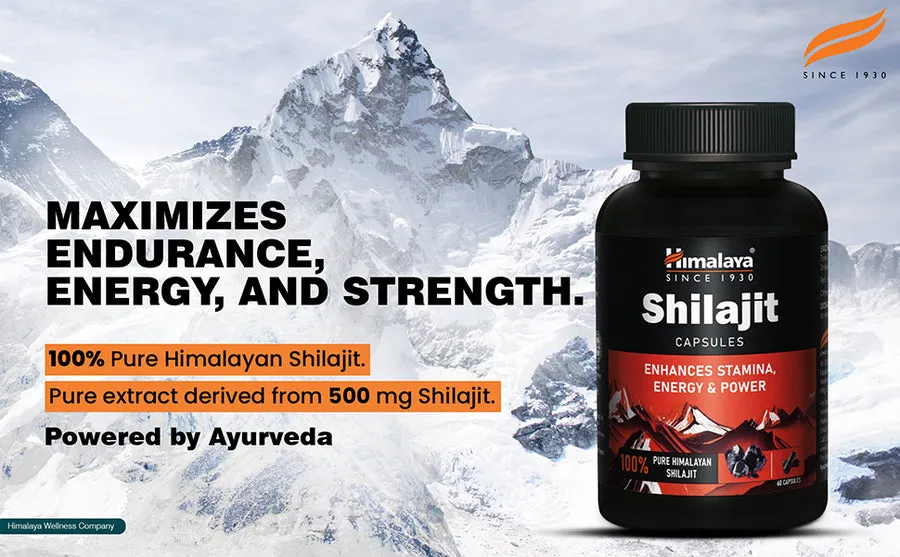 Himalaya Shilajit - 60 Capsules - Image 7