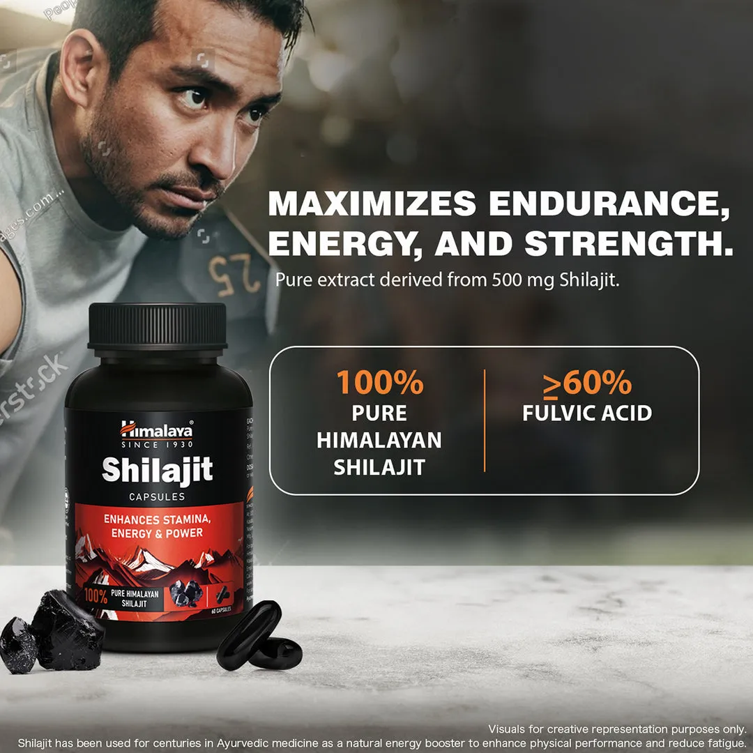 Himalaya Shilajit - 60 Capsules - Image 6