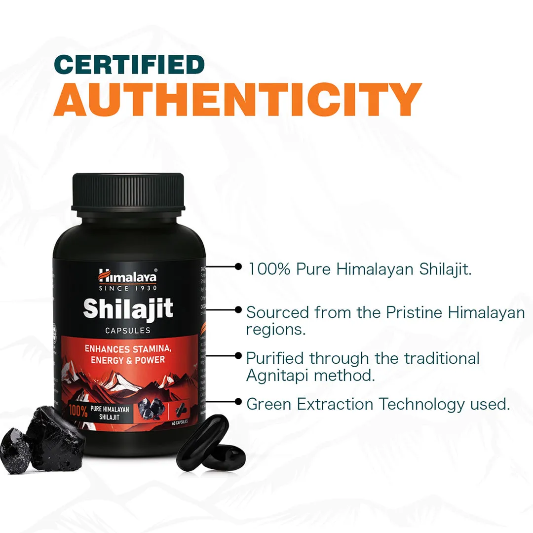 Himalaya Shilajit - 60 Capsules - Image 5